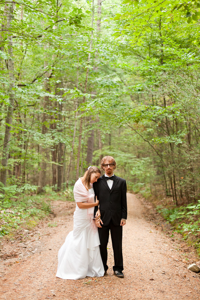 August one year anniversary session in the woods for Virginia Wedding Photographers