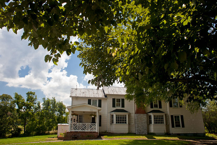 July summer wedding in Staunton Virginia with reception at Fairfax Hall in Waynesboro Virginia