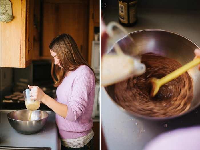 vsco portra 400 cupcake making on valentines day